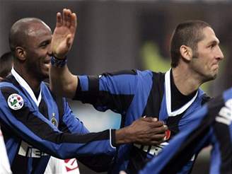 Inter Milán - Messina: Materazzi slaví gól