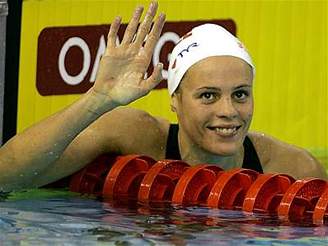 Laure Manaudouová, plavání