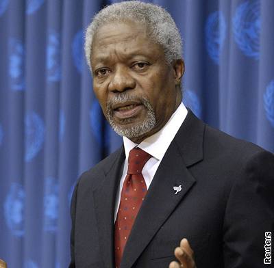 Kofi Annan ve funkci éfa OSN skoní 31 prosince.