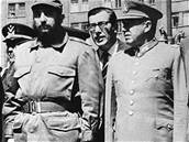 Pinochet a Castro