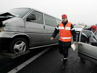 Hromadn nehoda ve Francii