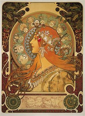 Alfons Mucha - plakát