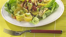 Bramborový salát s houbami a arty�oky