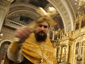 Ortodoxn v Rusku oslavili Vnoce 6. ledna 