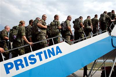 etí vojáci psobí napíklad v Kosovu.