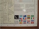 Vez panelu ve vstupn hale observatoe, kde je dobe patrn logo observatoe a vlajky lenskch stt