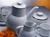 ajová souprava z porcelán