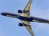 Dvoumotorových stroj Boeing 757 létá po celém svt víc jak tisícovka. Ilustraní foto
