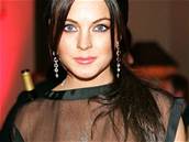 Lindsay Lohanová na veei znaky Chanel
