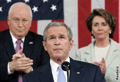 Prezident Bush pednesl zprávu o stavu unie