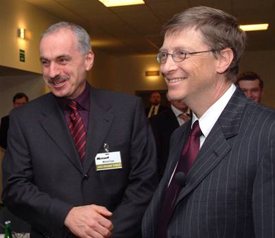 Michal upa generální editel Microsoftu, eská republika a zakladatel spolenosti Bill Gates