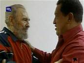 Fidel Castro a Hugo Chávez