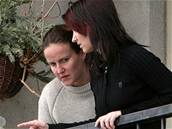 Vendula Svobodová nala azyl v panelákovém byt své kamarádky Simony Pizingerové v íanech, 30. ledna 2007