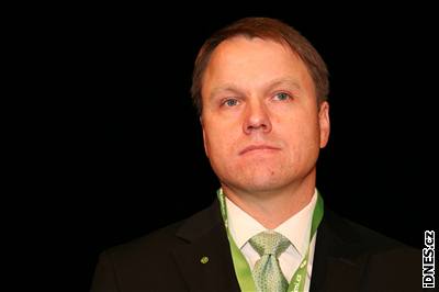 Martin Bursík na sjezdu Strany zelených