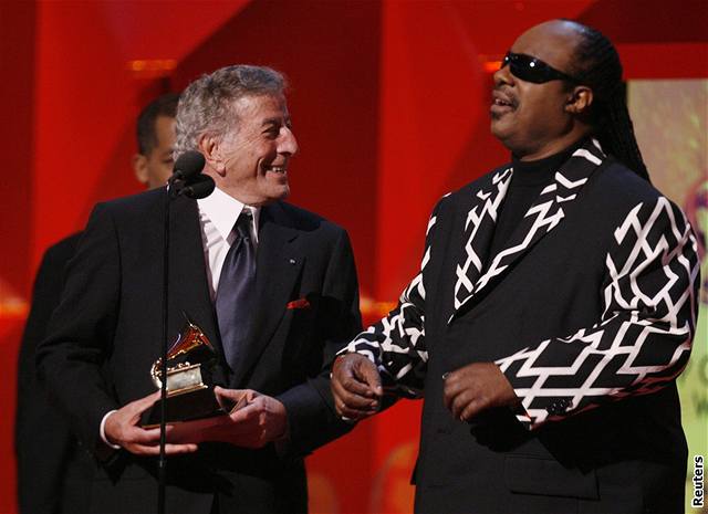 Tony Bennett a Stevie Wonder