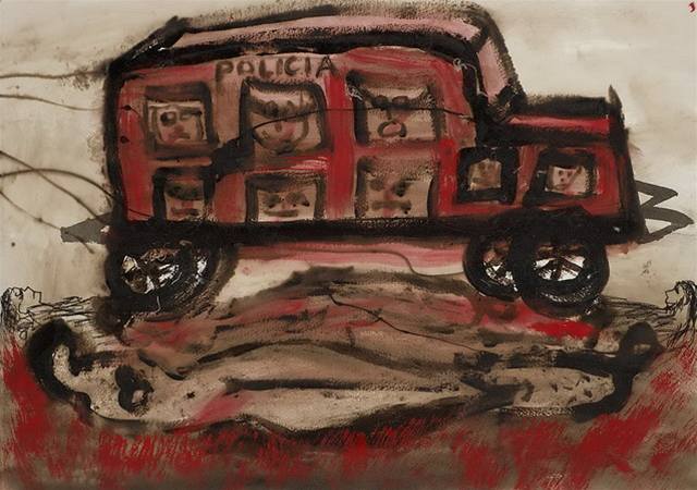Lawrence Ferlinghetti: Policia Oaxaca