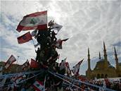 Druhé výroí vrady libanonského expremiéra Harírího