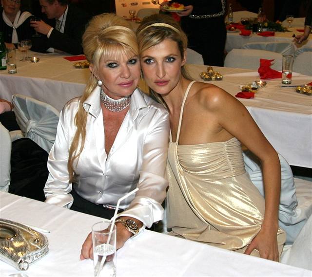 Ivana Trumpová a Tereza Maxová