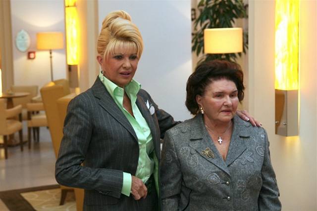 Ivana Trumpová s matkou Marií Zelníkovou