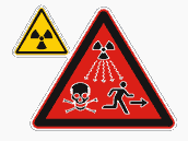 Nový symbol pro radiaci má nést srozumitelnjí informaci o hrozícím nebezpeí.
