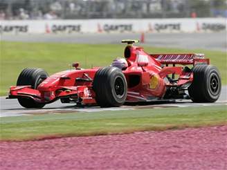 Kimi Räikkönen na trati