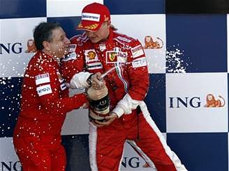 Räikkönen a Todt