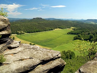 Vlet do Saskho vcarska na Pfaffenstein