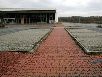 Oputn supermarket Billa, Ostrava