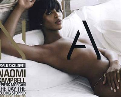 Naomi Campbellová pózuje pro magazín GQ