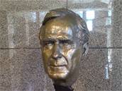 Busta amerického exprezidenta George Bushe starího