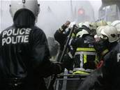 Protesty hasi v Belgii