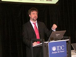 Sebastian Schreiber na IDC Security RoadShow