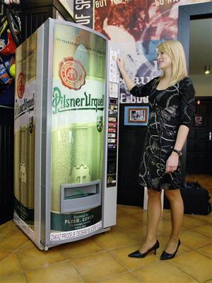 Pivo z automat kupují nejvíce studenti.