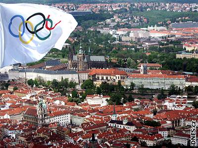 Nad Prahou by olympijská vlajka mohla zavlát u za devt let.