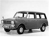 Pedchdce nového mini-kombíku - Clubman ze 70. let