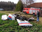Nehoda letadla u Ostravy