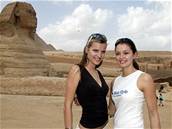 Finalistky Miss R 2007 se vydaly po stopách královny Nefertiti