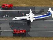 Japonsko - nehoda letadla