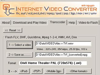 Internet Video Converter 