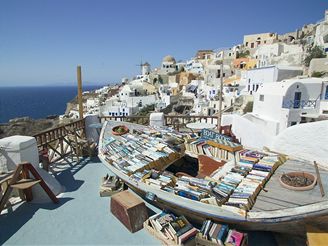 ecko - ostrov Santorini