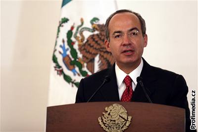 Mexický prezident Felipe Calderón