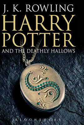 Harry Potter and Deathly Hallows - britská obálka, vydání pro dosplé