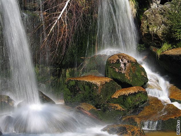 Fotogalerie: Jizerské hory, vodopád Jedlová