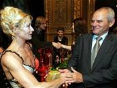 Thálie 2006 - Vilma Cibulková se svým kolegou Milanem K�a�kem
