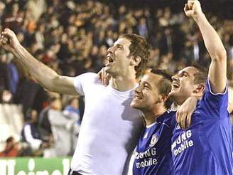 Valencie - Chelsea: radost echa, Terryho a Lamparda
