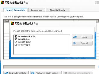 AVG Anti-Rootkit 