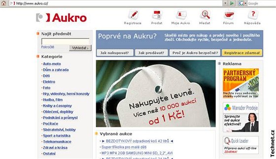 Na portálu Aukro.cz pily kvli podvodu desítky lidí o peníze.