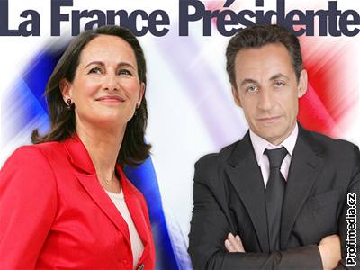 Ségolene Royalová a Nicolas Sarkozy
