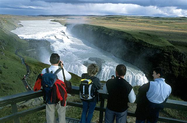 Druhý nejvyí vodopád islandu Haifoss