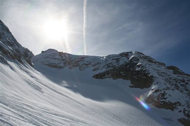 Marmolada: sjezdovka na ledovci